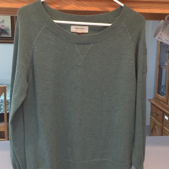 Sonoma Sweaters - Sonoma light jade sweater like new